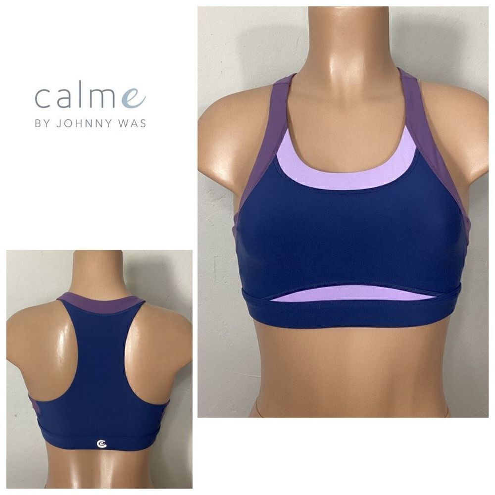 New. Calme by Johnny Was sports bra. XS. Retails $78